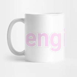 engineer light pink Mug